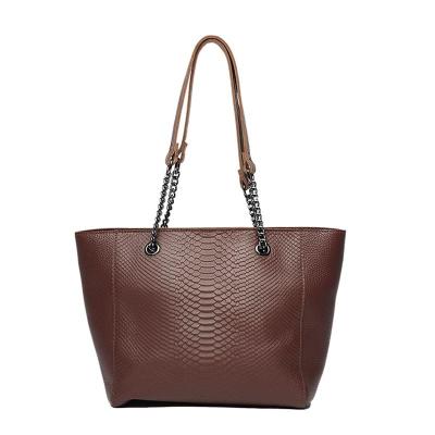 China Others Custom Genuine Leather Handbags For Women Vintage Cowhide Top Handle Bag Ladies Large Capacity Totes Shoulder Bags Female for sale