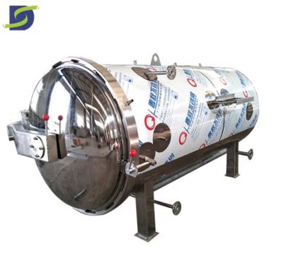 中国 Glass Bottle Food Retort Sterilization Machine Full Automatic 販売のため