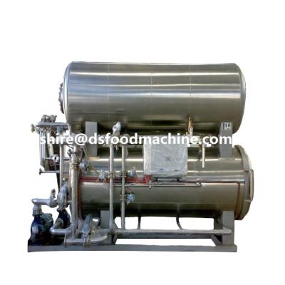 Cina factory water jet autoclave retort for glass pot sumpot plj retort sterilizer in vendita