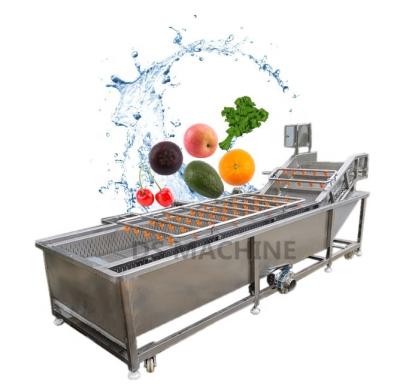 Κίνα Easy operation fruit and vegetable washing machine cleaning industrial production line/apple peeling machine/bubble ozone προς πώληση