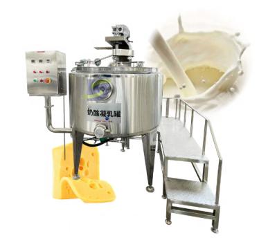 Κίνα vegetable processing plant pot 304 stainless steel curd tanks/industrial milk mixers/cheese production machine προς πώληση