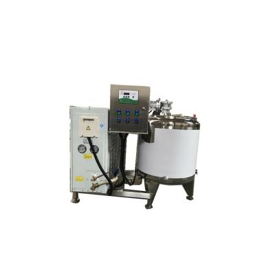 中国 High Productivity Milk Pasteurization Machine 200 Liter Milk Pasteurizer Tank With Mixer Scraper 販売のため