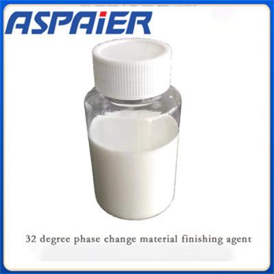 China Microcapsulation Temperature Control PCM Phase Change Microcapsule 0°C Phase Change Material Finishing Agent for sale