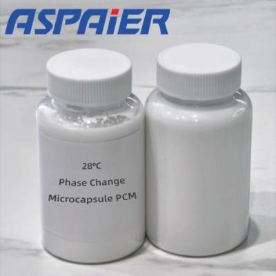 China A Possess Remarkable Properties And Innovative Material - Advanced 28°C Solid Phase Change Microcapsules Can Be Skillfully Added To Various Types Of Fibers for sale