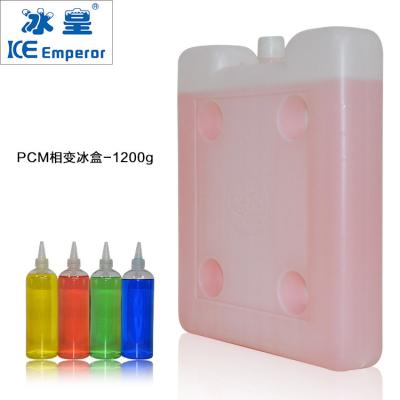 China 900g Phase Change Material PCM Ice Pack Bag for Vaccines Beverage Preservation for sale