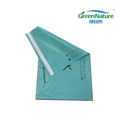 China High quality 100% biodegradable and compostable 100% compostable plastic eco mailing bags for sale