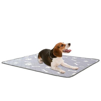 China Washable Cleaning Dog Exercising Pet Pee Pads Rehearsal Pet Training Pads Tray Waterproof Reusable Pet Pads for sale