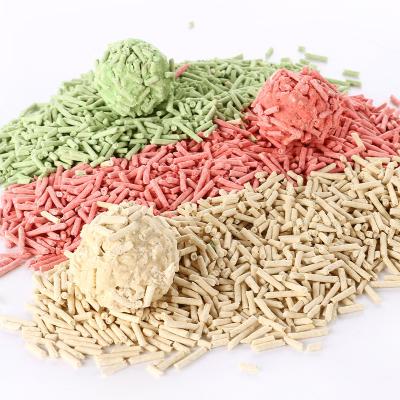 China Cat Litter Suppliers Wholesale 6L Viable Plant Degradable Tofu Garbage 3 Flavors For Tofu Cat Litter Select for sale