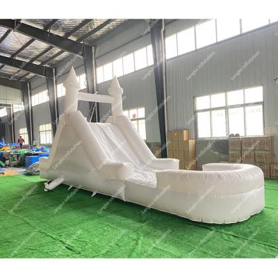 China Amusement Park/Plaza Party/Family/Shopping Mall/Inflatable Bounce House Water Slide Jumper Bounce House Social Center For Kids Adults for sale