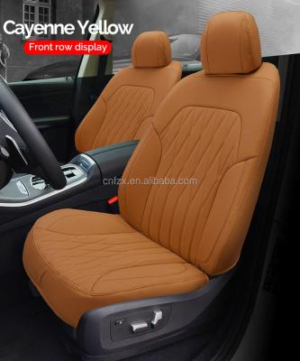 China Professional universal car dustproof non-slip embossed leather seat covers wholesale professional waterproof/dustproof/non-slip/easy to clean production for sale