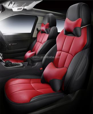 China Best Customized High Quality Waterproof/Dustproof/Anti-slip/Easy Clean Selling Universal Comfortable Waterproof PVC Leather Car Seat Covers for sale