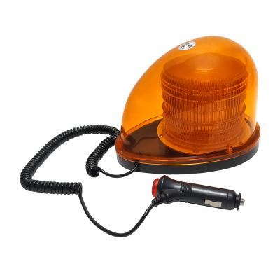 China DC 10-30V Super Bright Amber Flashing Strobe Alarm Signal LED Snail Beacon Emergency Warning Light & Truck Rotating Lamp for sale