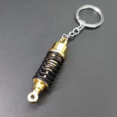 China New Design China Factory Supply Multicolor Business Gift Car Key Ring Shock Absorbing Key Chain for sale