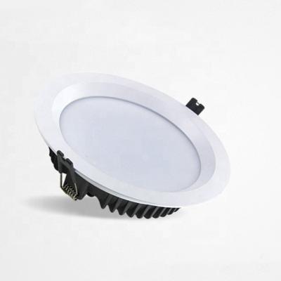 China Modern hot sale aluminum body paint with white 5 inch recessed SMD round led downlight for sale