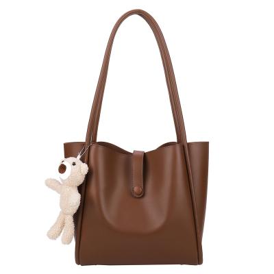 China High Grade High Quality Textured Fashion Large Capacity All Matching Single Shoulder Tote Bag Daily Purse For Lady for sale