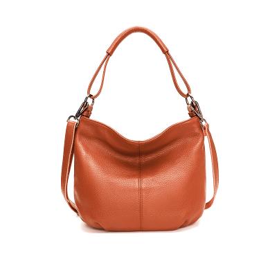 China 2019 High Quality Women Handbag Fashion Tote Bag Vintage Shoulder Bag Genuine Leather Cross Body Bag for sale