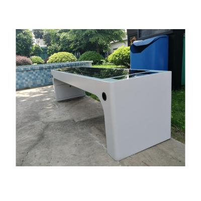 China Weather Resistant High Quality Outdoor Popular Mobile Charging Devices Easily Assembling Solar Panel Bench for sale