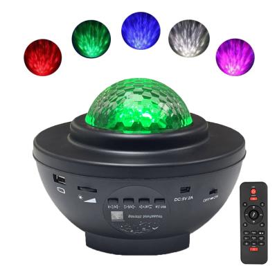 China Modern Star Light on Ceiling Galaxy Projector Starry Night Lamp LED Night Light Music Laser Light Projector for sale