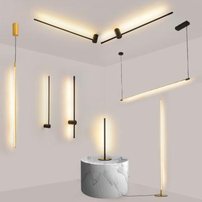 China Modern bar decorative atmosphere led wall lamp bedroom bedside hotel hallway living room simple modern wall lamp for sale