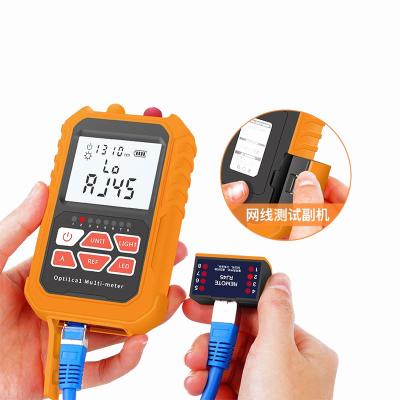 China High Performance FTTH OPM Multimeter 6 in 1 Fiber Optic Equipment Tester FC/SC/ST Connector Power Meter Tool Kit Fiber Optic with 650nm VFL for sale