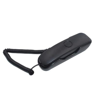 China Hotel / Hotel Bathroom Telephone Trimline Analog Telephone With Strong Hard Plastic Shell for sale