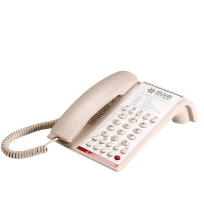 China Reminder Customized Single Line Telephone Five Star Hotel Guest Room Telephone Set for sale