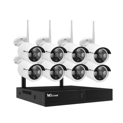 China Face Detection 8ch Wifi OEM CCTV Dome Camera Audio Outdoor Waterproof Nvr Kit for sale