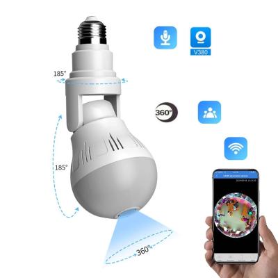 China Human Motion Tracking Wireless CCTV Camera Wistino 1080P Panoramic CCTV Bulb Spy Hidden To Turn Led Bulb CCTV for sale