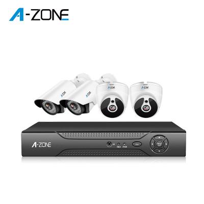 China Cheap Night Vision OEM Full Hd 1080P CCTV Camera Dvr Security System Ahd Kit for sale