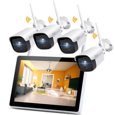 China CCTV Wifi Built-in Camera Siren Security HD 5MP 8CH Home Security Camera Wireless System for sale