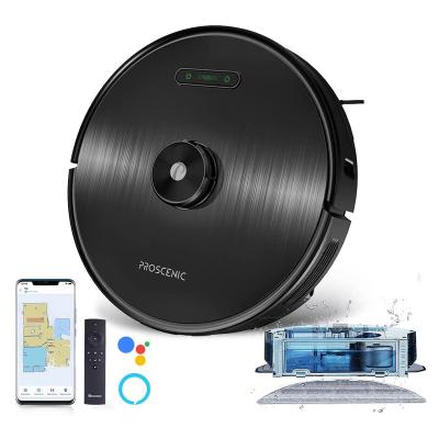 China Hot Sale Hotel Proscenic M8 Laser Radar Robot Vacuum Cleaner Laser With Water Tank Smart Electric Wet Dry Support Tuya for sale