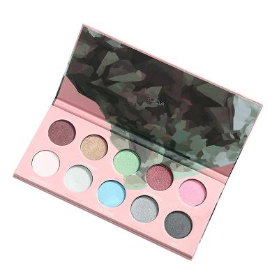 China Other Pan Suppliers Small Paper Case Pink Cardboard Makeup Custom Printing Cosmetics Eyeshadow Packaging Packaging for sale