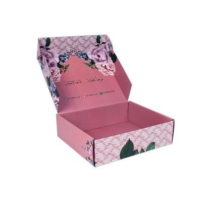 China Handmade custom glossy marble ad packaging boxes folding paper cardboard gift box for clothes jewerly for sale