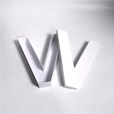 China Handmade Large Letter Shape Gift Boxes Wedding Invitation Flat Card Panel Envelope Packaging Boxes for sale