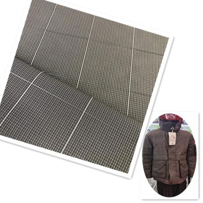 China Breathable Plaid 50D*75D High Quality 100% Polyester Reflective Fabric For Clothes for sale