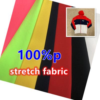 China Stretch 100%P Woven Mechanical Stretch Polyester Waterproof Fabric For Sportswear Jacket for sale