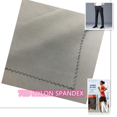 China High quality 70D stretch 4 way stretch woven nylon spandex fabric for pants and sportswear for sale