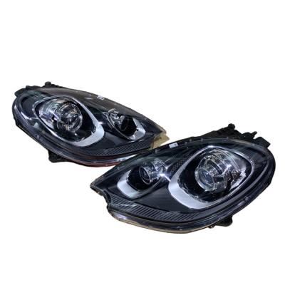 China Headlight Macan Applicable to New LED Clear System Front Assembly Original Car Dismantling Accessories Macan LED MACAN Headlights for sale