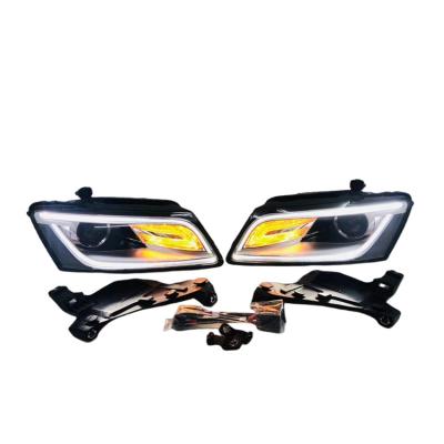 China Suitable for Audi 12-16 years old Q5 front lighting lamp new q5L system update front lighting Q5 assembly HID headlight for sale