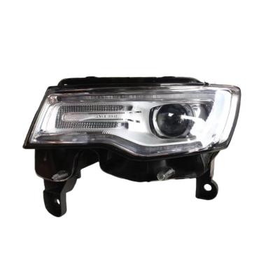 China Suitable for Jeep Grand Cherokee 14-16 years car LED xenon headlight JEEP car headlight original Grand Cherokee IV lighting system front lamp for sale