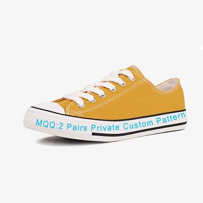 China CUSHIONING Custom Lace Logo Sneakers Hot Selling Casual Canvas Shoes for sale