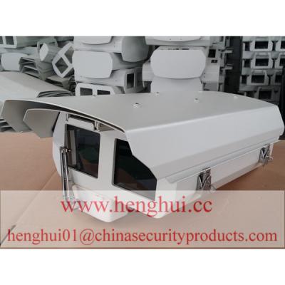 China Special Design Large Outdoor CCTV CCTV Housing With Wiper Heater Cooler H4215/H4218 for sale