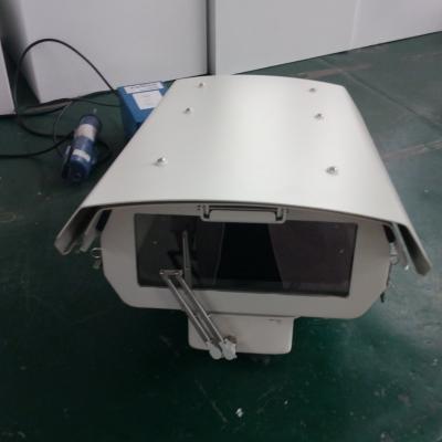 China Customized 4218 Aluminum Alloy Outdoor Aluminum Windows Cctv Camera Housing With Heater & Fan & Wiper for sale