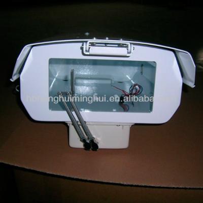 China Aluminum Alloy Large Large CCTV Glass Window Camera Housing With Wiper H4215 for sale