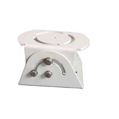 China Outdoor Semi-Fixed Pan Tilt For Cctv Camera Aluminum Enclosure Bracket for sale