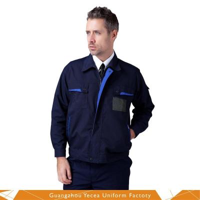 China New Style Contrast Color Acid Resistant Engineer Winter Uniform Jacket for sale