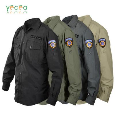 China Commuter Brigade Army Troops Autumn Long Sleeves Anti-Static Quick Dry Military Special Uniforms Leisure Absorbent Shirt For Man Customize for sale