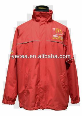 China Windproof WARM McDonald's Dust Coat for sale