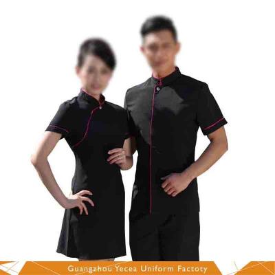 China restaurant & Chinese bar restaurant waitress uniform in good design for sale