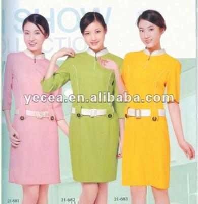 China Hot Selling SKIRTS Sales Woman Promotion Uniform for sale